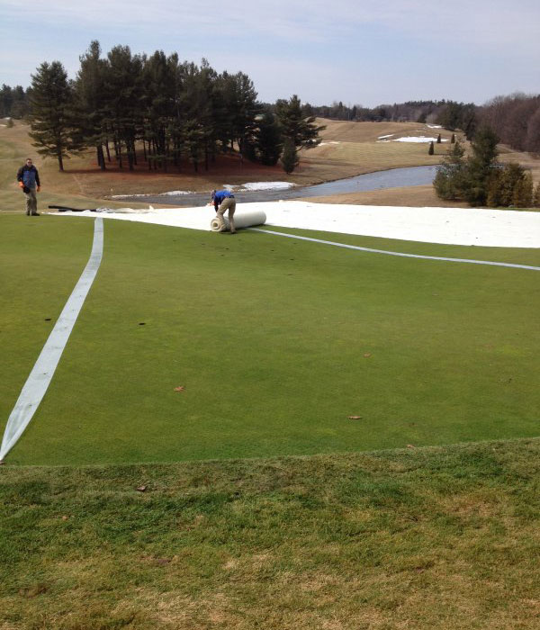 turf cover installation